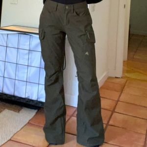 Burton Olive Gloria Snow Pants